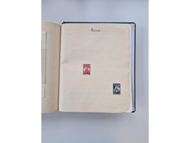 1872/1945, anfangs meist ungebrauchte, später postfrische, in den Hauptnummern fast komplette und teils überkomplette Sammlun