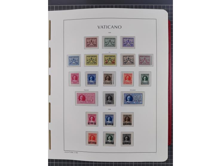 1929/97, mostly mint never hinged and some unused, in the main catalogue numbers complete collection incl. parts postage due 