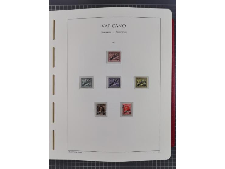 1929/97, mostly mint never hinged and some unused, in the main catalogue numbers complete collection incl. parts postage due 