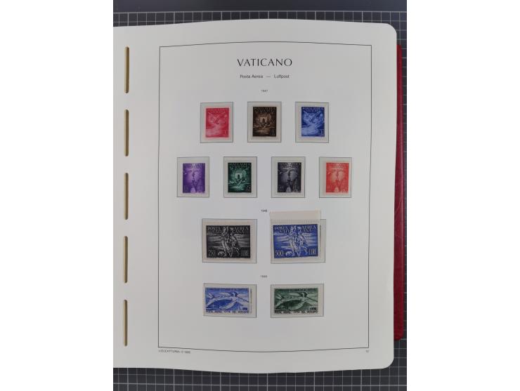 1929/97, mostly mint never hinged and some unused, in the main catalogue numbers complete collection incl. parts postage due 