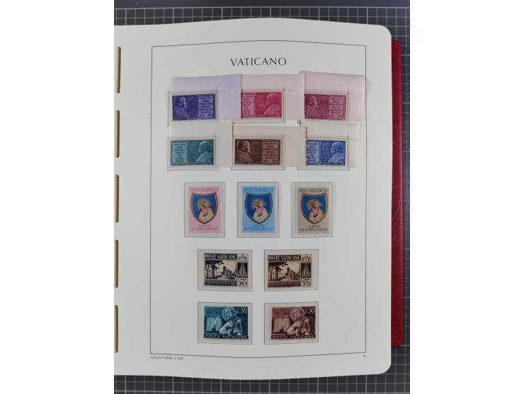 1929/97, mostly mint never hinged and some unused, in the main catalogue numbers complete collection incl. parts postage due 