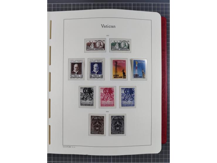 1929/97, mostly mint never hinged and some unused, in the main catalogue numbers complete collection incl. parts postage due 