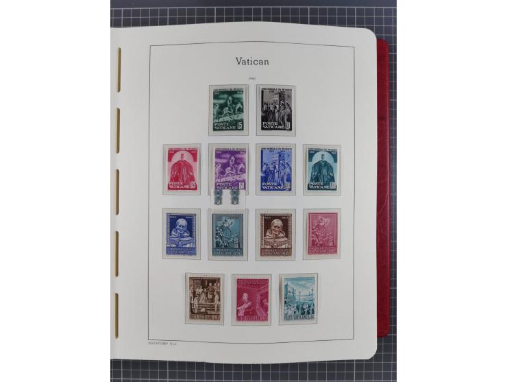 1929/97, mostly mint never hinged and some unused, in the main catalogue numbers complete collection incl. parts postage due 