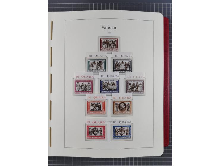 1929/97, mostly mint never hinged and some unused, in the main catalogue numbers complete collection incl. parts postage due 