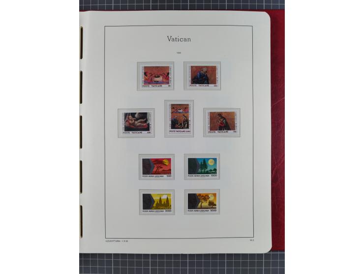 1929/97, mostly mint never hinged and some unused, in the main catalogue numbers complete collection incl. parts postage due 