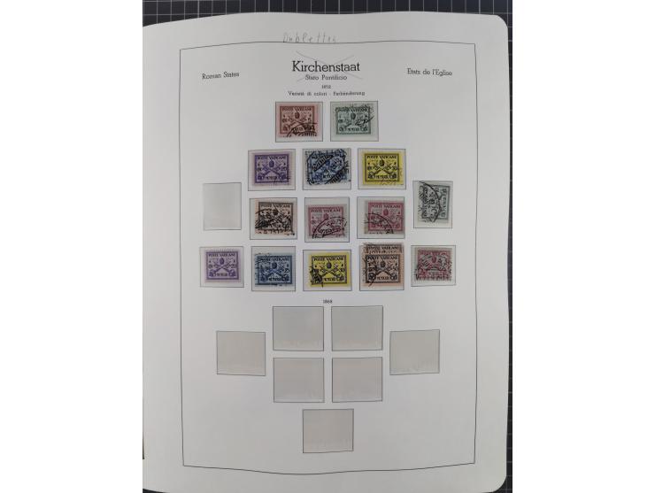 1929/97, mostly mint never hinged and some unused, in the main catalogue numbers complete collection incl. parts postage due 