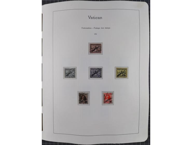 1929/97, mostly mint never hinged and some unused, in the main catalogue numbers complete collection incl. parts postage due 