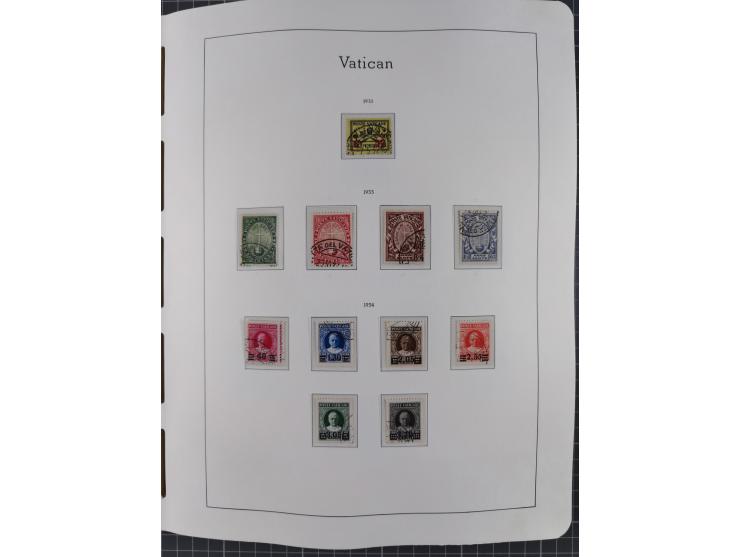 1929/97, mostly mint never hinged and some unused, in the main catalogue numbers complete collection incl. parts postage due 