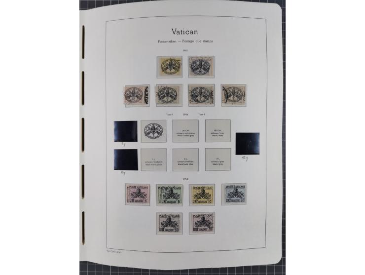 1929/97, mostly mint never hinged and some unused, in the main catalogue numbers complete collection incl. parts postage due 