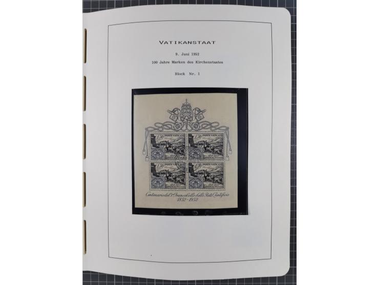 1929/97, mostly mint never hinged and some unused, in the main catalogue numbers complete collection incl. parts postage due 