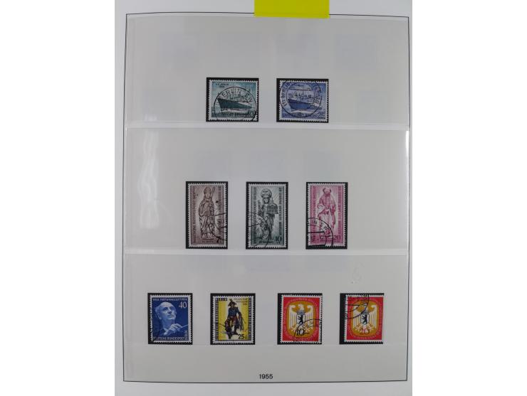 1948/2010, in den Hauptnummern augenscheinlich zwei komplette gestempelte Sammlungen Berlin 1948-90 inkl. Bl. 1, einer mit FA