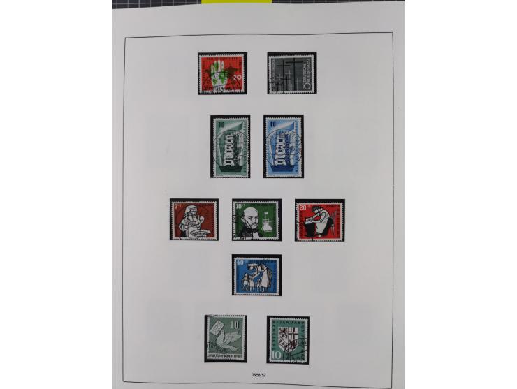 1948/2010, in den Hauptnummern augenscheinlich zwei komplette gestempelte Sammlungen Berlin 1948-90 inkl. Bl. 1, einer mit FA