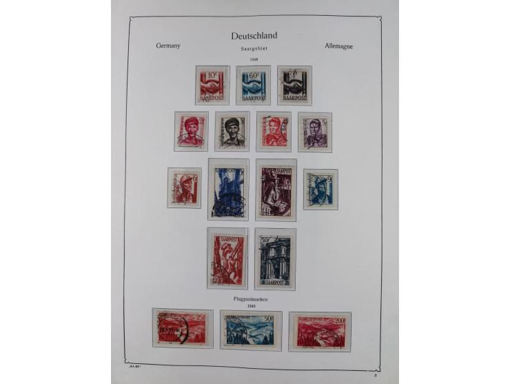 1947/59, in den Hauptnummern postfrische und winzig ungebrauchte komplette, sowie auch bis u.a. auf Urdruck- und Bl. 1-2 komp