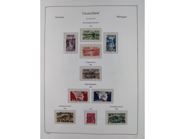 1947/59, in den Hauptnummern postfrische und winzig ungebrauchte komplette, sowie auch bis u.a. auf Urdruck- und Bl. 1-2 komp