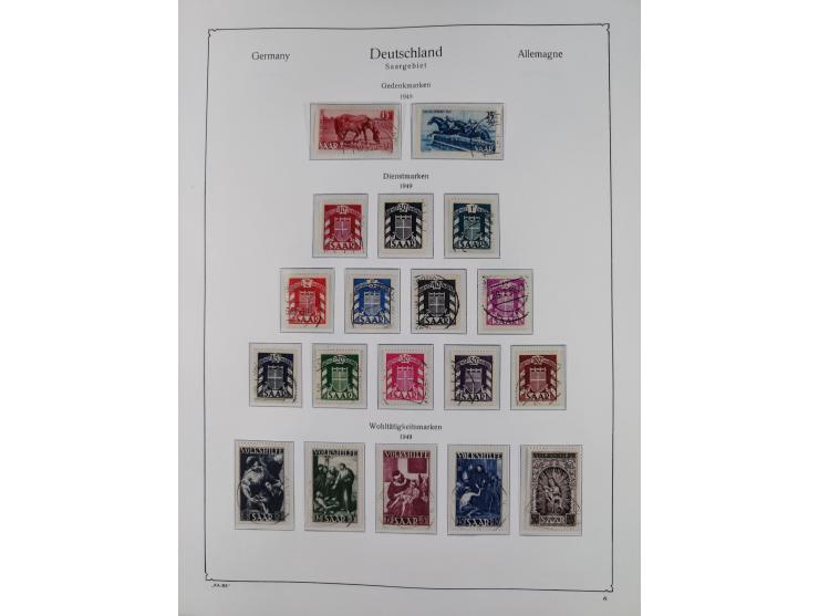 1947/59, in den Hauptnummern postfrische und winzig ungebrauchte komplette, sowie auch bis u.a. auf Urdruck- und Bl. 1-2 komp