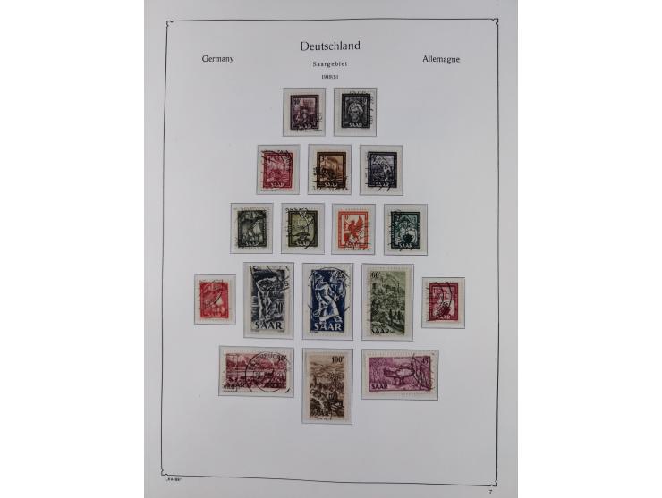 1947/59, in den Hauptnummern postfrische und winzig ungebrauchte komplette, sowie auch bis u.a. auf Urdruck- und Bl. 1-2 komp