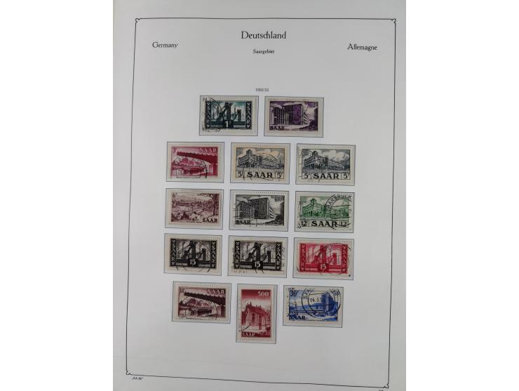 1947/59, in den Hauptnummern postfrische und winzig ungebrauchte komplette, sowie auch bis u.a. auf Urdruck- und Bl. 1-2 komp