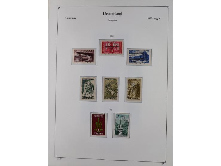 1947/59, in den Hauptnummern postfrische und winzig ungebrauchte komplette, sowie auch bis u.a. auf Urdruck- und Bl. 1-2 komp