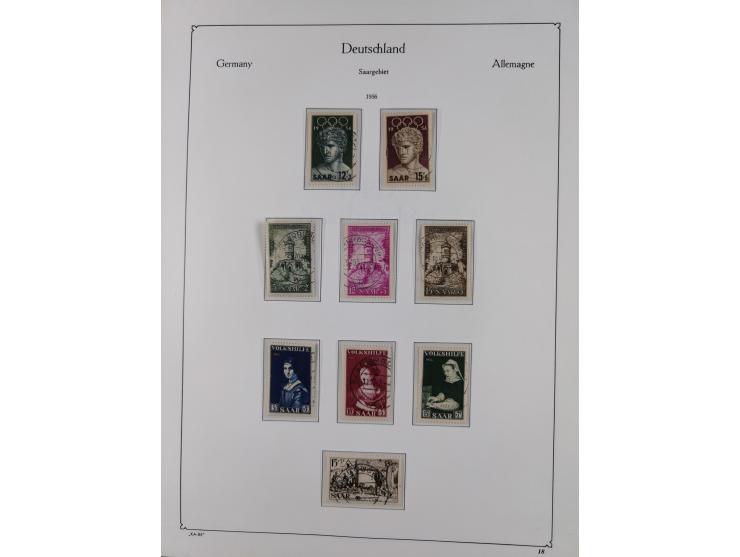 1947/59, in den Hauptnummern postfrische und winzig ungebrauchte komplette, sowie auch bis u.a. auf Urdruck- und Bl. 1-2 komp