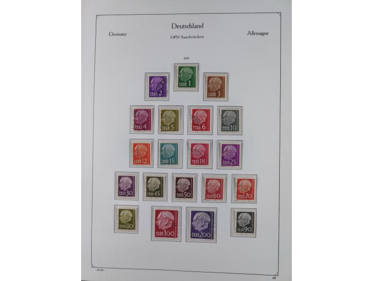 1947/59, in den Hauptnummern postfrische und winzig ungebrauchte komplette, sowie auch bis u.a. auf Urdruck- und Bl. 1-2 komp