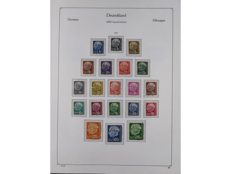 1947/59, in den Hauptnummern postfrische und winzig ungebrauchte komplette, sowie auch bis u.a. auf Urdruck- und Bl. 1-2 komp