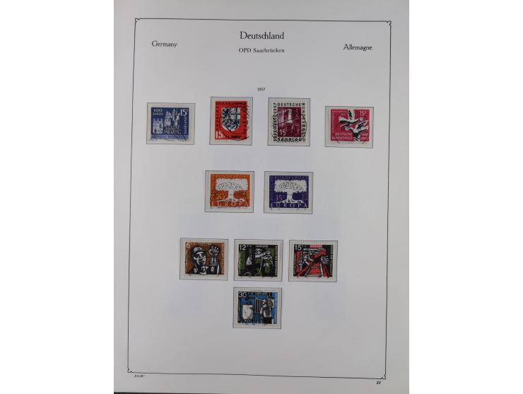 1947/59, in den Hauptnummern postfrische und winzig ungebrauchte komplette, sowie auch bis u.a. auf Urdruck- und Bl. 1-2 komp