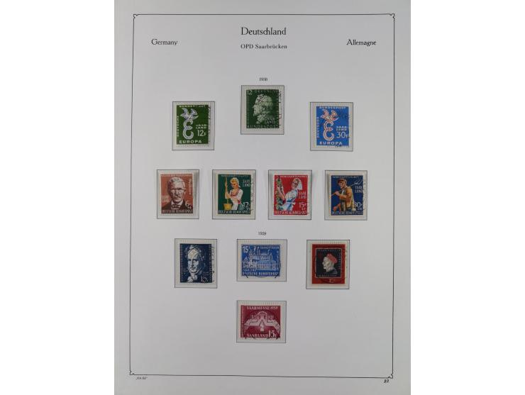 1947/59, in den Hauptnummern postfrische und winzig ungebrauchte komplette, sowie auch bis u.a. auf Urdruck- und Bl. 1-2 komp