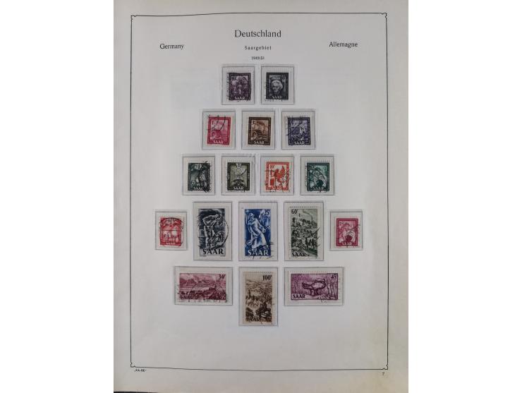 1947/59, in den Hauptnummern postfrische und winzig ungebrauchte komplette, sowie auch bis u.a. auf Urdruck- und Bl. 1-2 komp