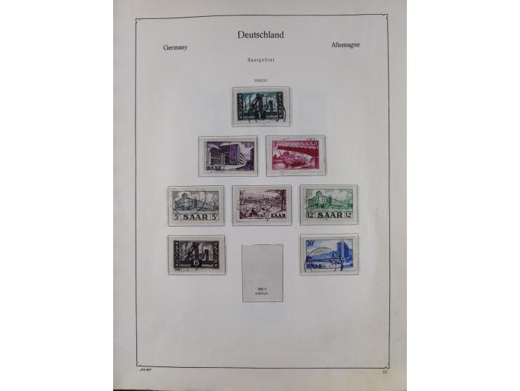 1947/59, in den Hauptnummern postfrische und winzig ungebrauchte komplette, sowie auch bis u.a. auf Urdruck- und Bl. 1-2 komp