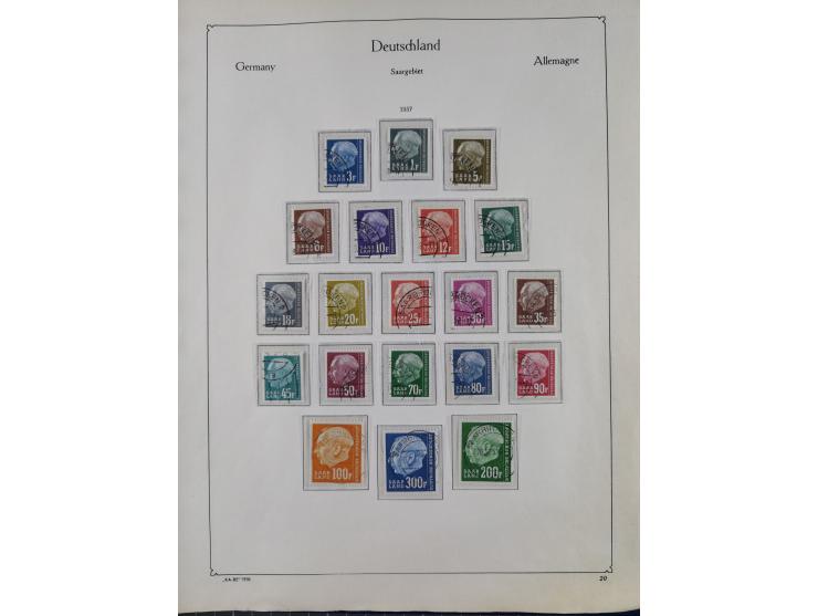 1947/59, in den Hauptnummern postfrische und winzig ungebrauchte komplette, sowie auch bis u.a. auf Urdruck- und Bl. 1-2 komp