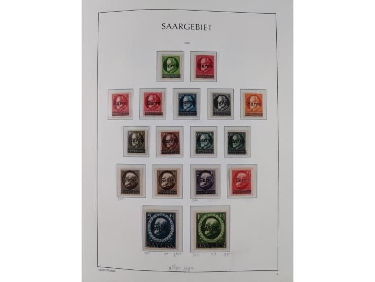 1920/34, in den Hauptnummern bis u.a. auf Mi.-Nr. 16 und 30 sowie einige Volkshilfesätze postfrische komplette, sowie auch ge