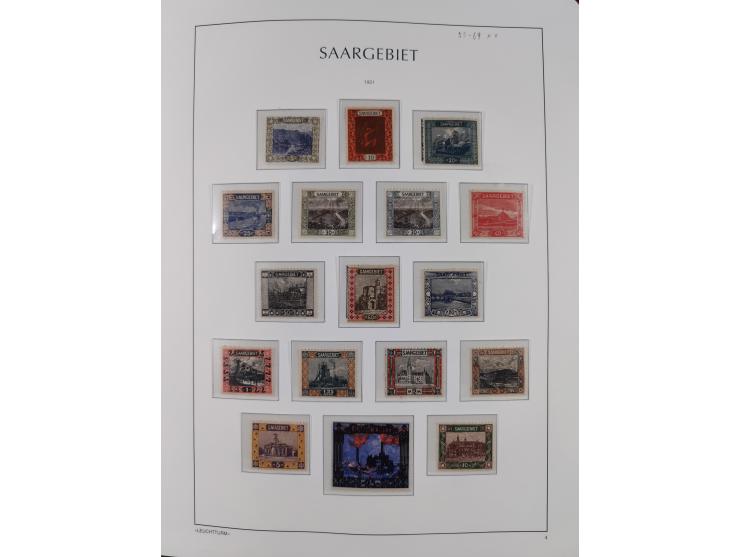 1920/34, in den Hauptnummern bis u.a. auf Mi.-Nr. 16 und 30 sowie einige Volkshilfesätze postfrische komplette, sowie auch ge