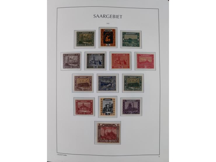 1920/34, in den Hauptnummern bis u.a. auf Mi.-Nr. 16 und 30 sowie einige Volkshilfesätze postfrische komplette, sowie auch ge