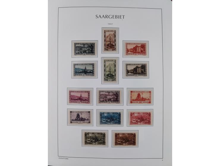 1920/34, in den Hauptnummern bis u.a. auf Mi.-Nr. 16 und 30 sowie einige Volkshilfesätze postfrische komplette, sowie auch ge