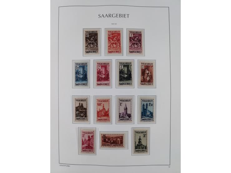 1920/34, in den Hauptnummern bis u.a. auf Mi.-Nr. 16 und 30 sowie einige Volkshilfesätze postfrische komplette, sowie auch ge