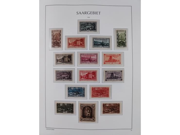 1920/34, in den Hauptnummern bis u.a. auf Mi.-Nr. 16 und 30 sowie einige Volkshilfesätze postfrische komplette, sowie auch ge