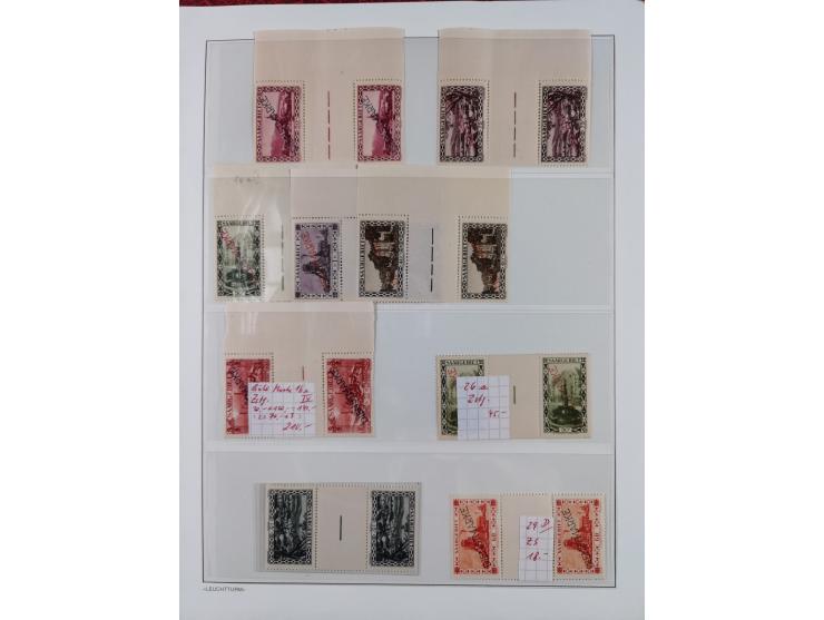 1920/34, in den Hauptnummern bis u.a. auf Mi.-Nr. 16 und 30 sowie einige Volkshilfesätze postfrische komplette, sowie auch ge