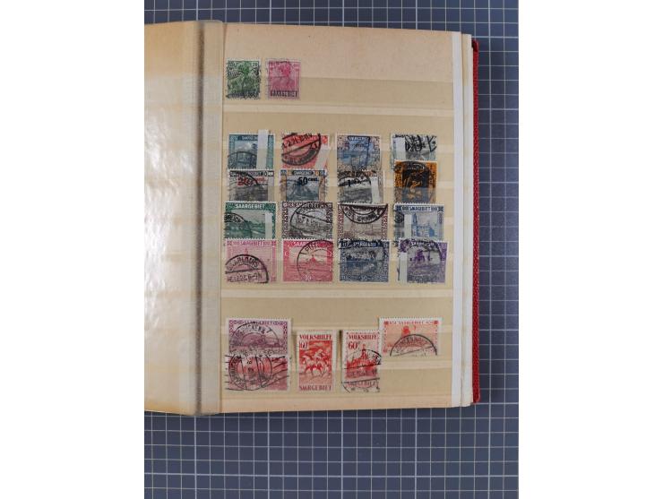 1920/57 (ca.), meist ungebrauchte Dublettenpartie, dabei u.a. bessere Werte und komplette Sätze, Mi.-Nr. 238I ungebraucht (23