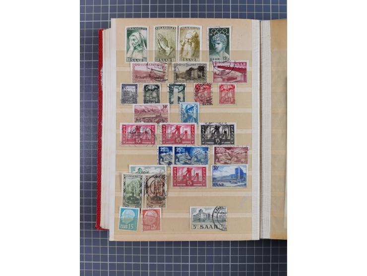 1920/57 (ca.), meist ungebrauchte Dublettenpartie, dabei u.a. bessere Werte und komplette Sätze, Mi.-Nr. 238I ungebraucht (23