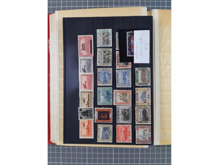 1920/57 (ca.), meist ungebrauchte Dublettenpartie, dabei u.a. bessere Werte und komplette Sätze, Mi.-Nr. 238I ungebraucht (23