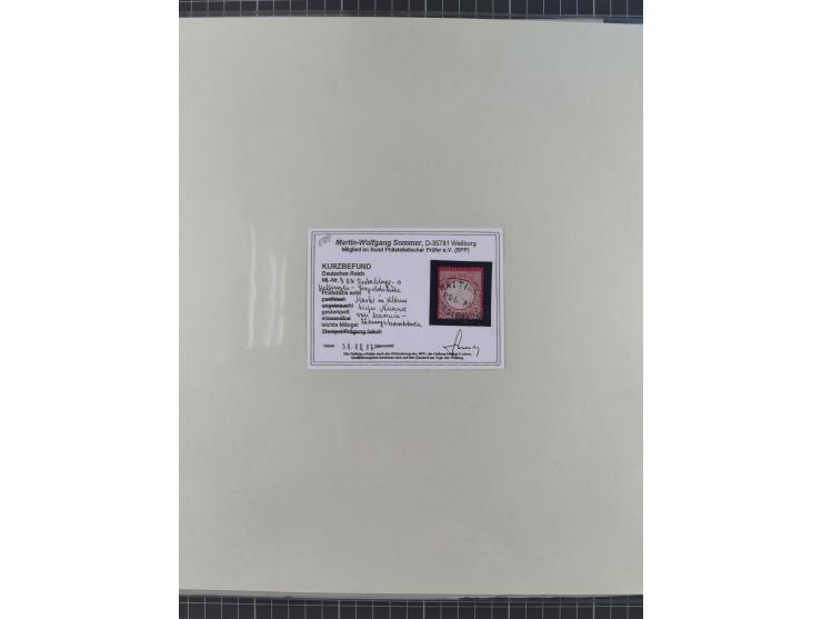 BASEL BADISCHER BAHNHOF: 1852/1970 (ca.), meist ausstellungsmäßig aufgezogene Sammlung auf über 50 Blättern, dabei frühe Reis