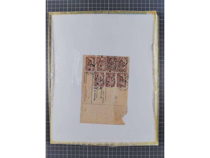 BASEL BADISCHER BAHNHOF: 1852/1970 (ca.), meist ausstellungsmäßig aufgezogene Sammlung auf über 50 Blättern, dabei frühe Reis