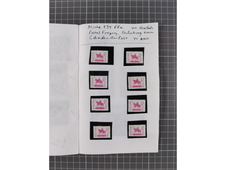 1866/1992, mint never hinged/unused and used group, eclectic material with some printing varieties, scarce Nikolsk railway fi