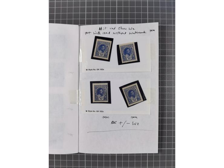 1866/1992, mint never hinged/unused and used group, eclectic material with some printing varieties, scarce Nikolsk railway fi