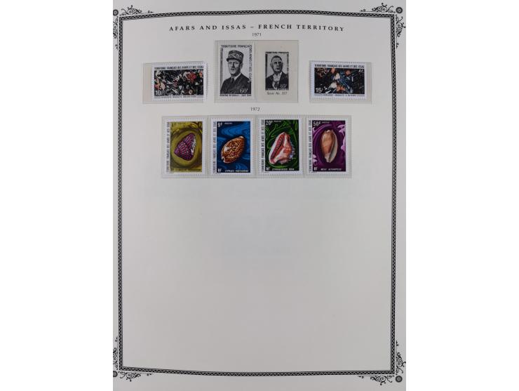 1967/78, Collection on 20 Scott Album leaves, mint never hinged, including postage due stamps, very fine