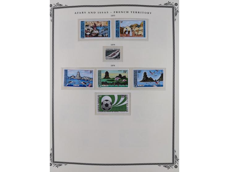 1967/78, Collection on 20 Scott Album leaves, mint never hinged, including postage due stamps, very fine