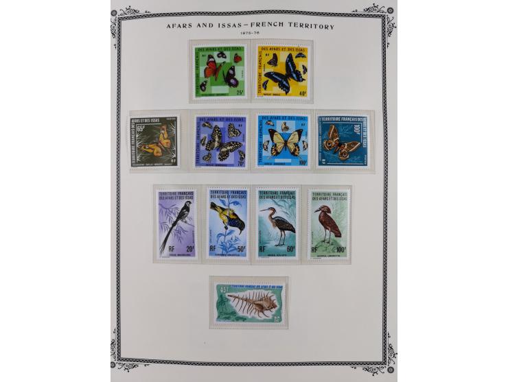 1967/78, Collection on 20 Scott Album leaves, mint never hinged, including postage due stamps, very fine