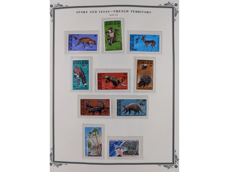 1967/78, Collection on 20 Scott Album leaves, mint never hinged, including postage due stamps, very fine