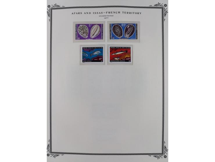 1967/78, Collection on 20 Scott Album leaves, mint never hinged, including postage due stamps, very fine