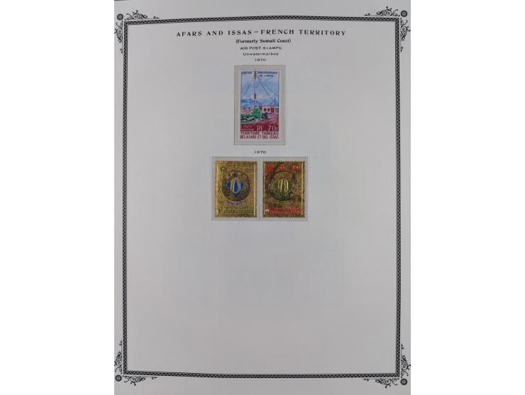 1967/78, Collection on 20 Scott Album leaves, mint never hinged, including postage due stamps, very fine